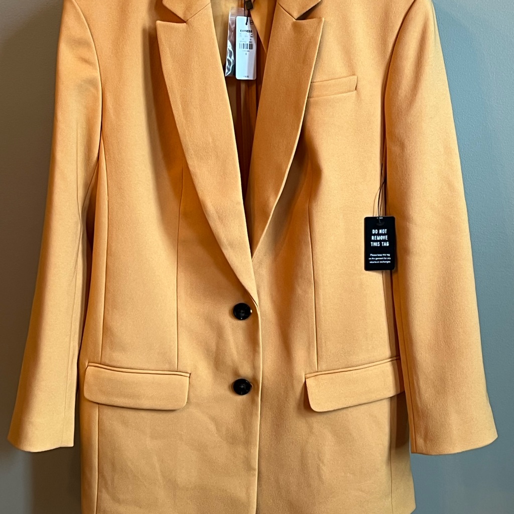 Women's Gold/Yellow Blazer